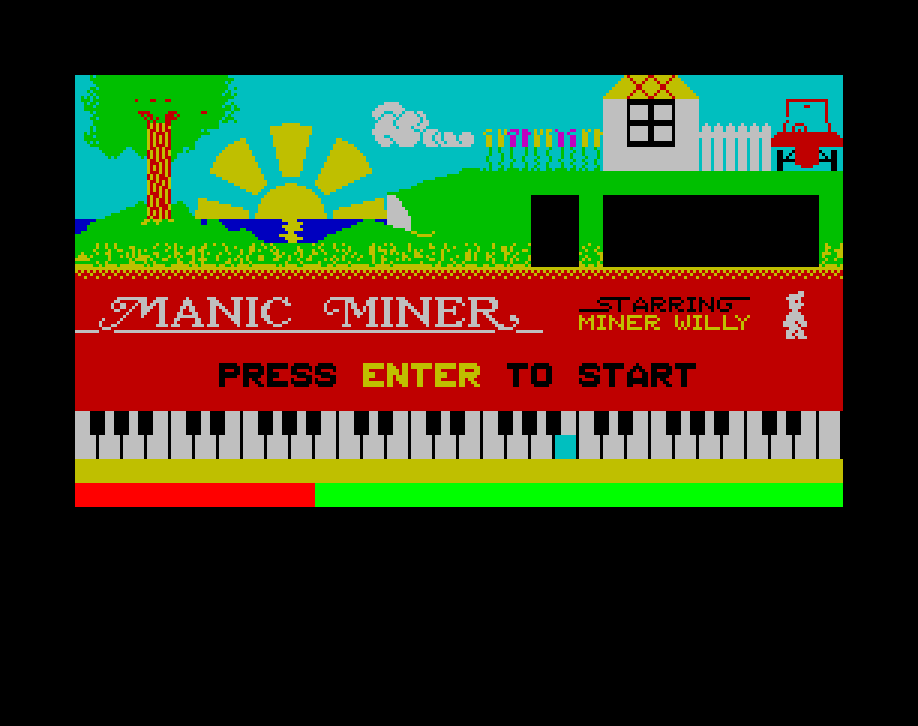 MANIC PERSON *NEW* ZX Spectrum 48K 2023 game! Gameplay! Manic