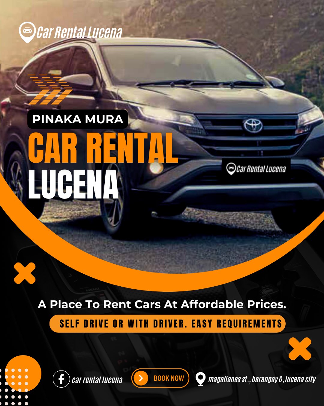 Car Rental Lucena | Lucena