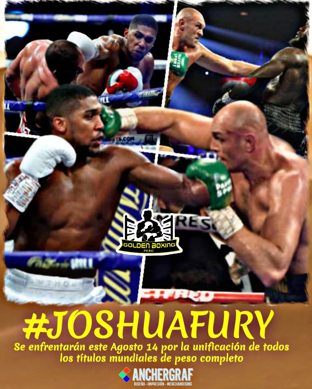 [ JOSHUAFURY 💥] Por fin se confirmó... - Golden Boxing Perú