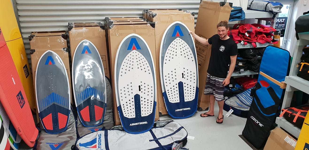20 × ARMSTRONG Wing SUP & Surf / Kite / Tow foil boards just 