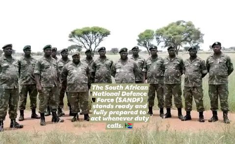 Phakela - The South African National Defence Force (SANDF) stands ready ...