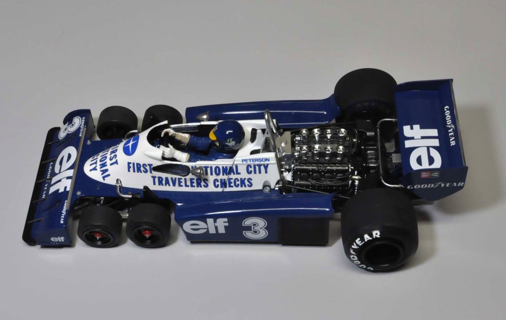 タミヤ 1/20 タイレルP34 1977年モナコGP カーナンバー 3 ロニー