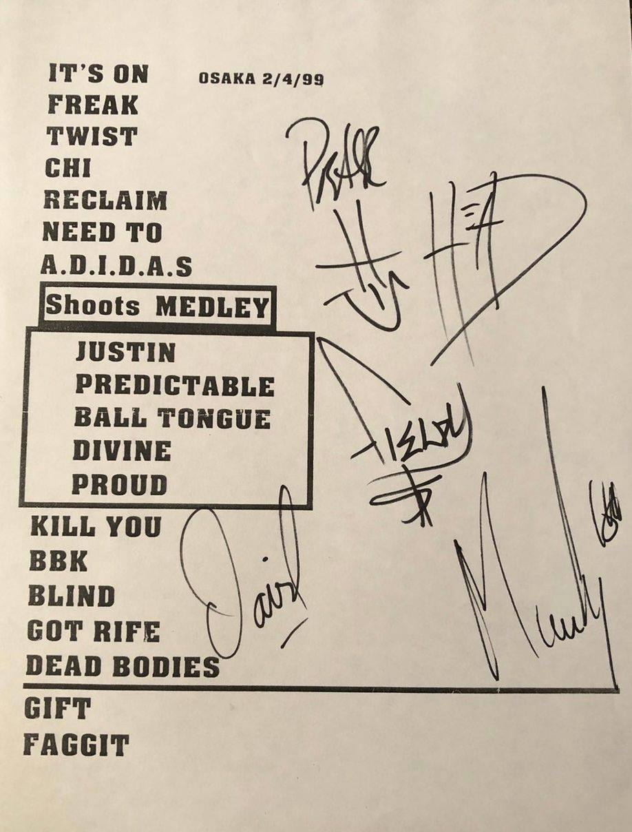 KORN（1999）】 今から22年前の今日、#KORN の初の単独来日公演が大阪