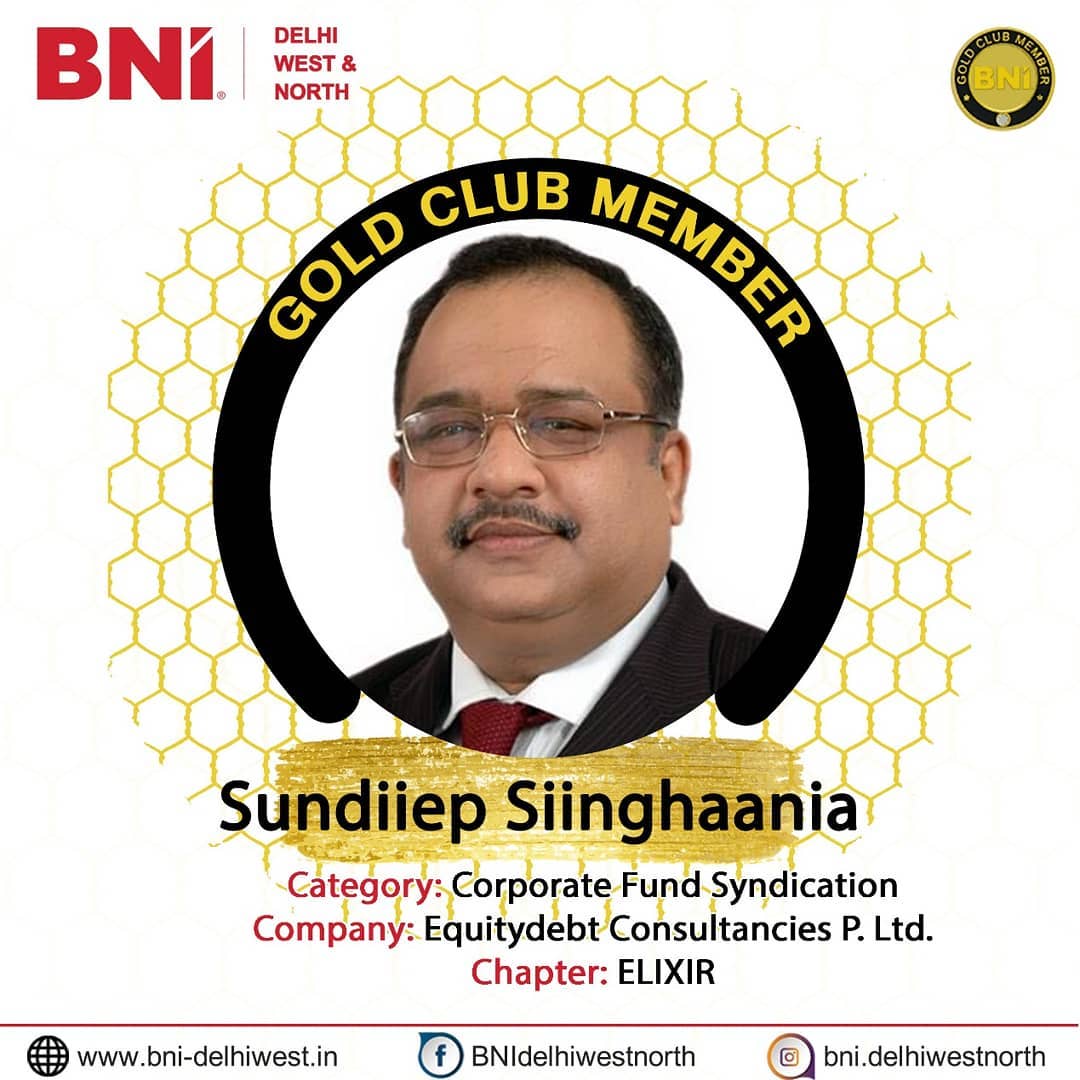 BNI New Delhi - Congratulations to Mr Sundiiep Siinghaania... | Facebook