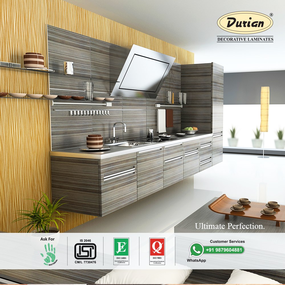 "Design creates Culture. Culture shapes... - Durian Laminates