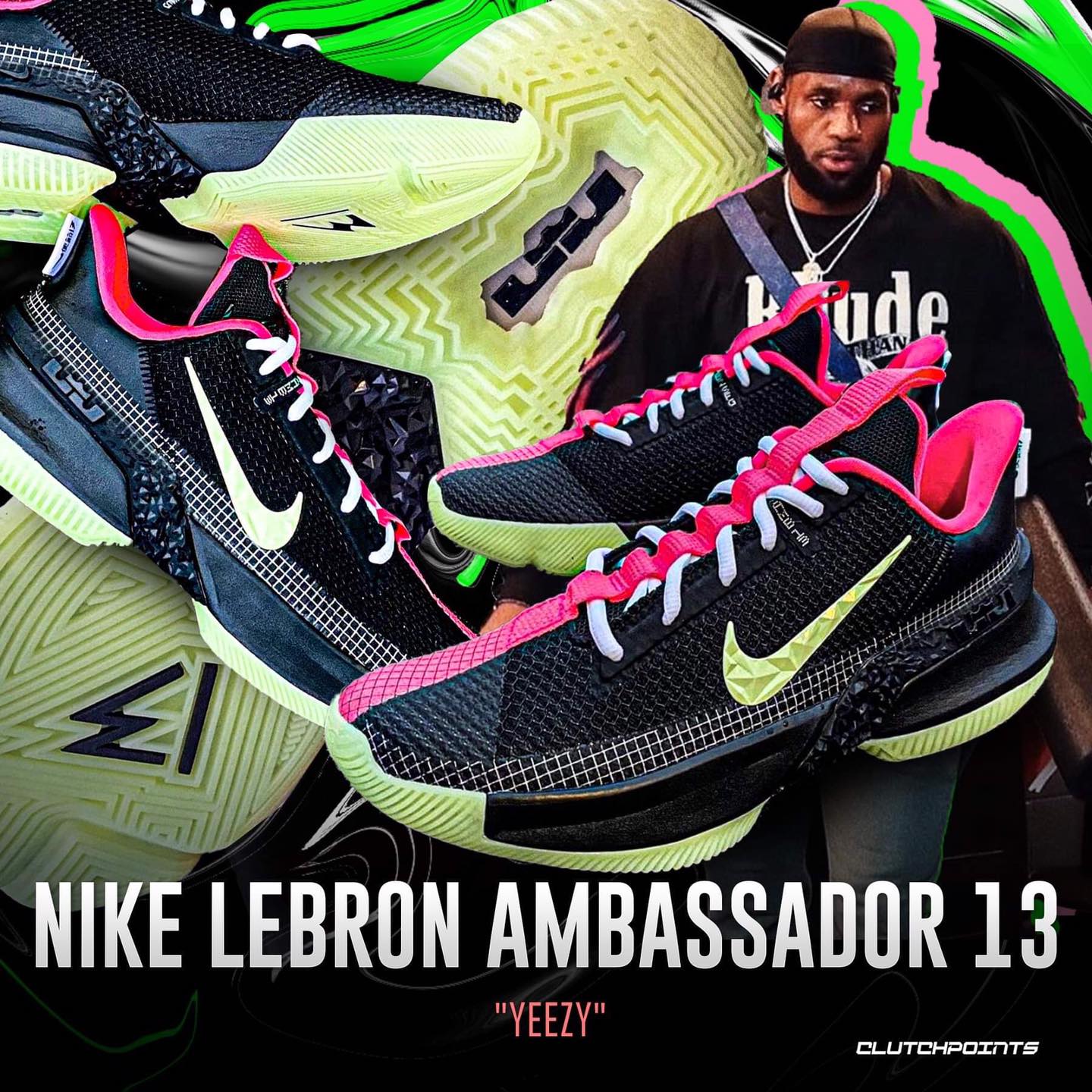 LeBron rockin' the Jumpman 👀😉 Nike LeBron Ambassador 13s on feet.