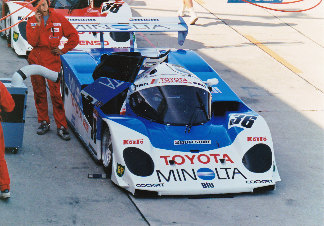 Minolta Toyota 89C-V at Suzuka 1000km race