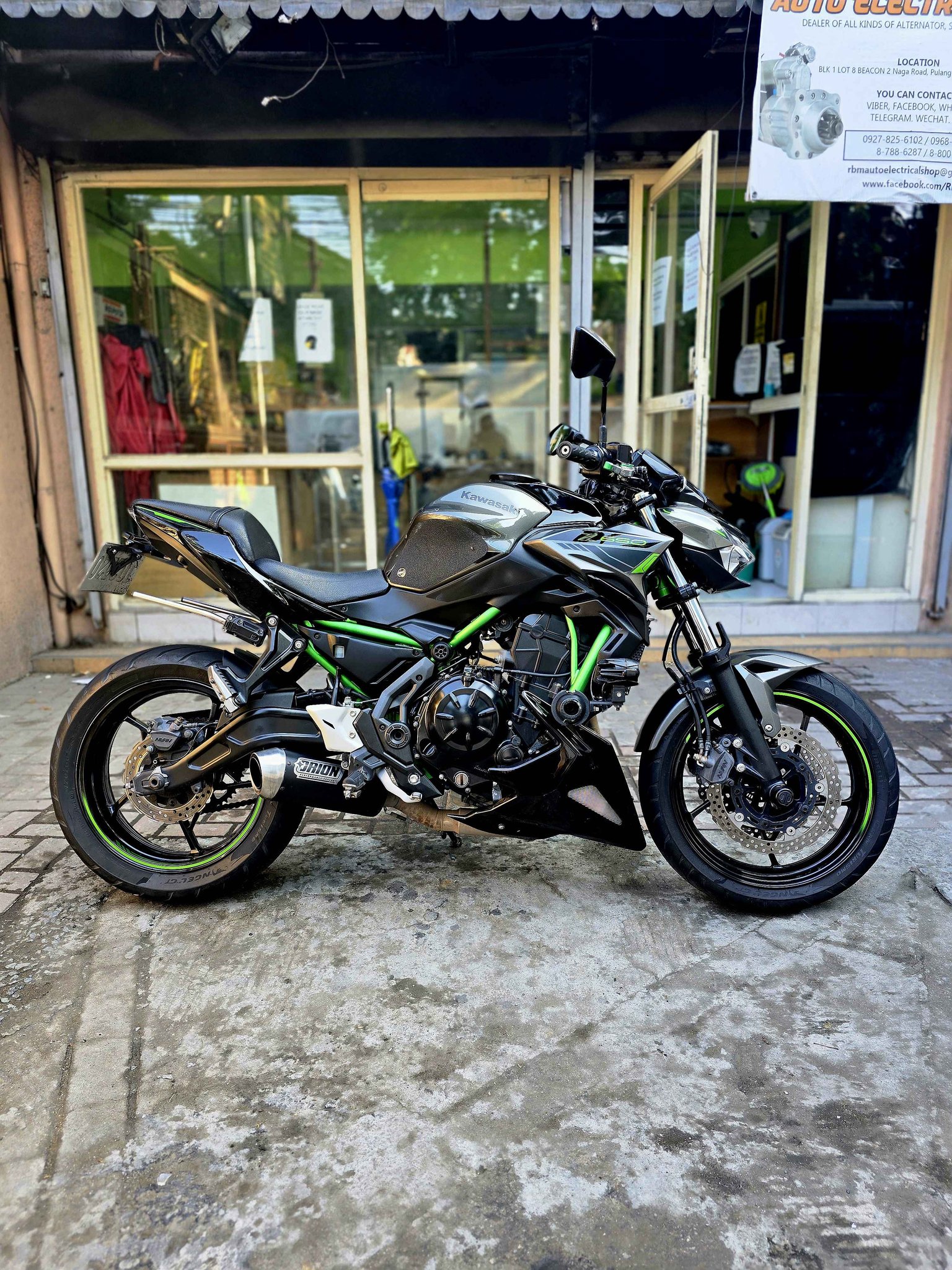 バルトロ 2023 Kawasaki Z650 with KTRC. Parañaque or Las Piñas viewing.