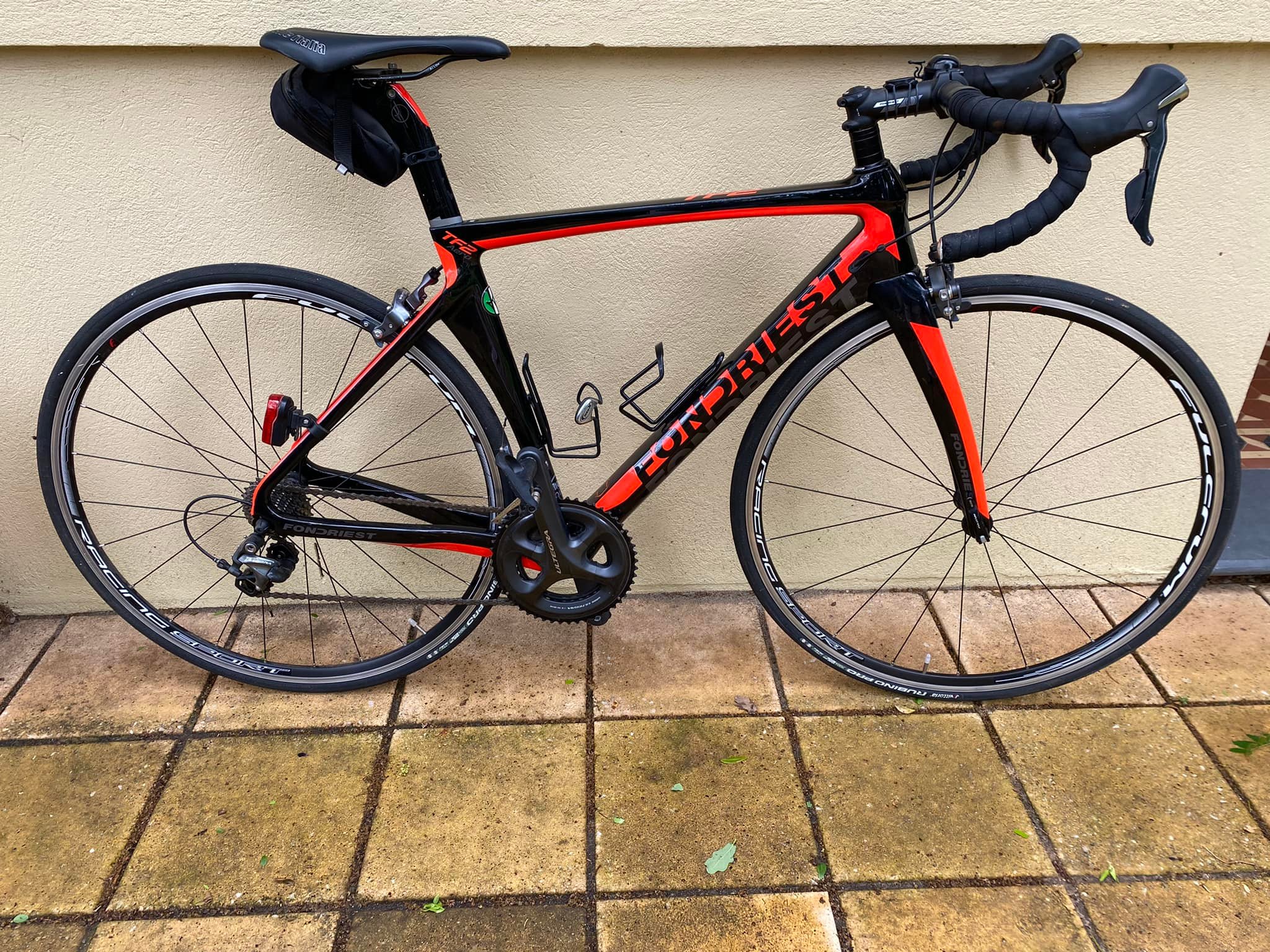 Fondriest megatube bike with full Dura Ace components
