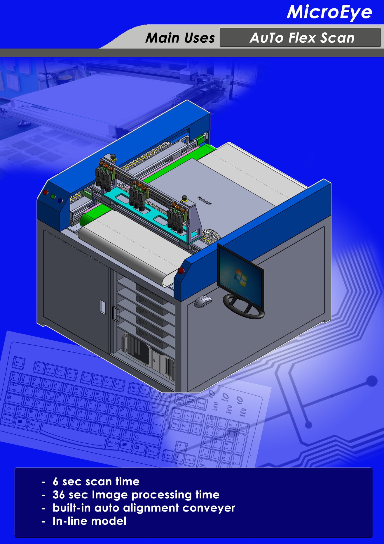 Flex Scan เครื่องตรวจสอบลายวงจร... - Viscon Technology