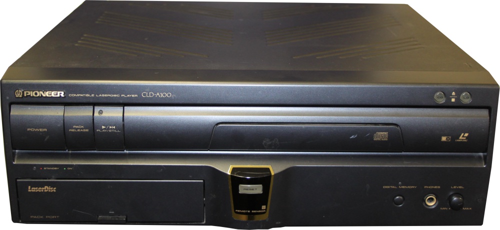 The Pioneer LaserActive CLD-A100 is a specialist LaserDisc player