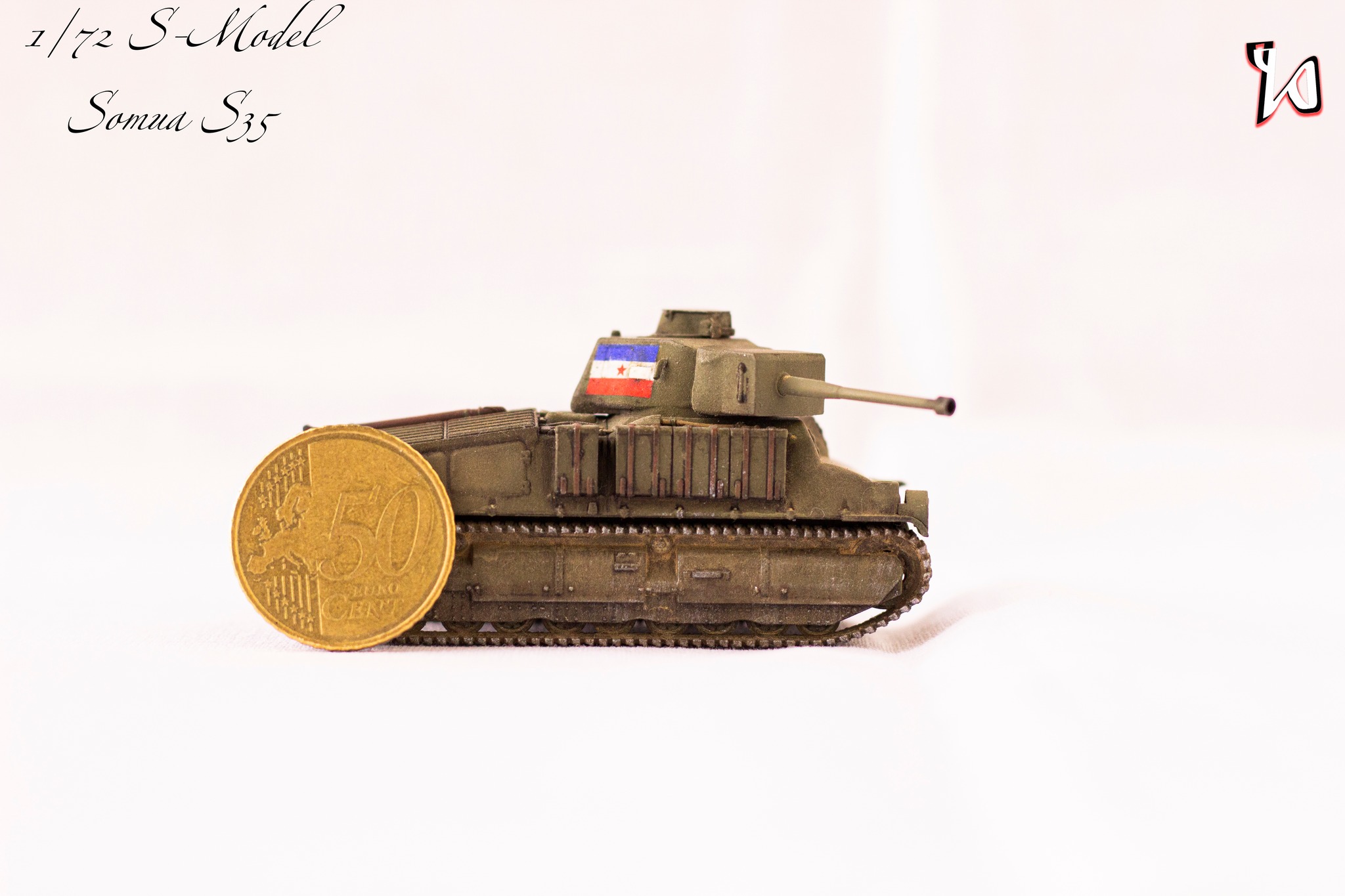Maquette Char SOMUA S35 1/72 - S Model 720135 - France WW2 - Neuf Pour Modélisme