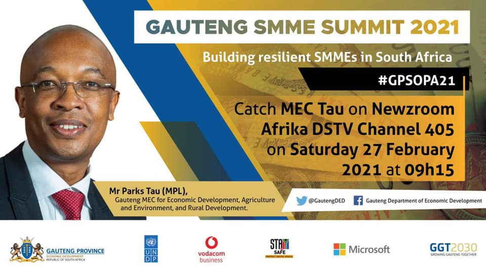 Gauteng Department of Agriculture, Rural Development - Small Businesses ...