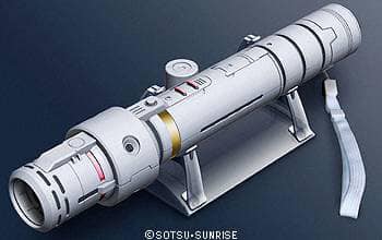 1/12 Scale HY2M Air Shock Battle Beam Saber For Gundam RX-78-2 - Light, Sound, Vibration Effects, Anime Roleplay