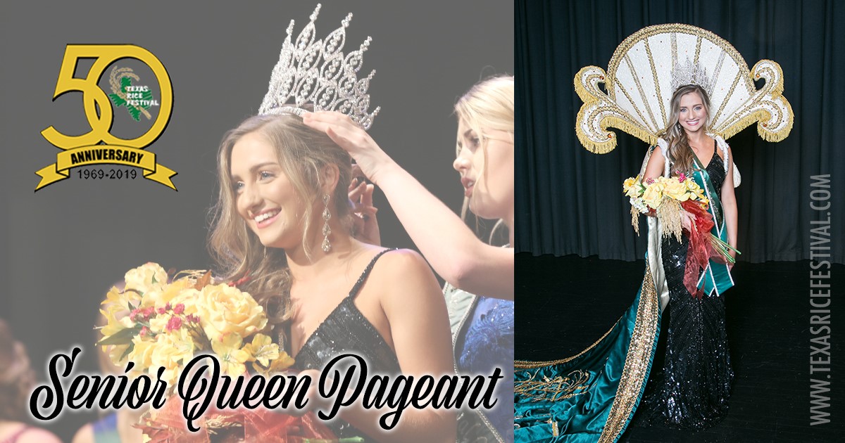 Texas Rice Festival - 60 days until our Senior Queen Coronation! The ...