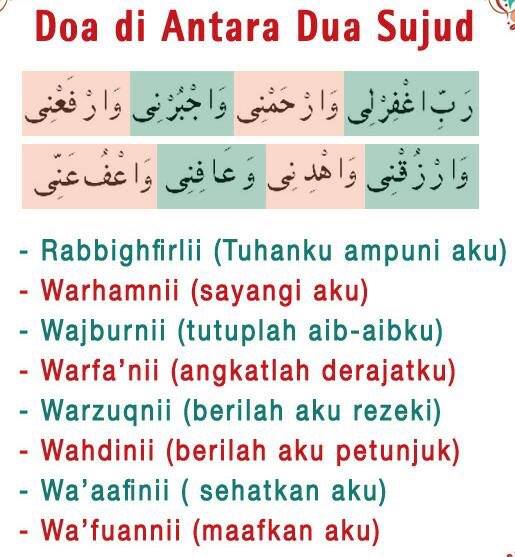 Jihad Pada Jalan Allah Bacaan Di Dalam Solat Semasa Duduk Antara Dua Sujud Merupakan Doa Yang Sangat Baik Fahami Maksud Ayat Dalam Solat Dapat Meningkatkan Khusyuk Dan Pengharapan Kita Kepada Allah