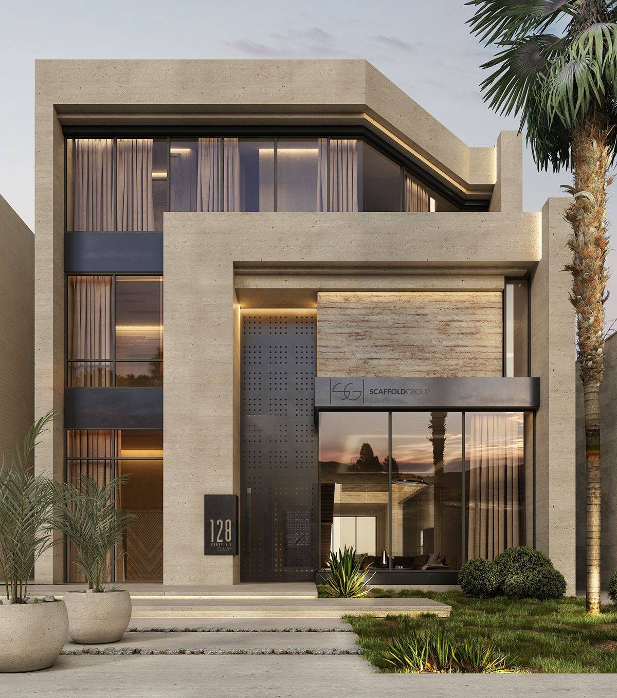 Maddy - ️ Modern House Exterior Design 😍 Rate out of 1 to... | Facebook