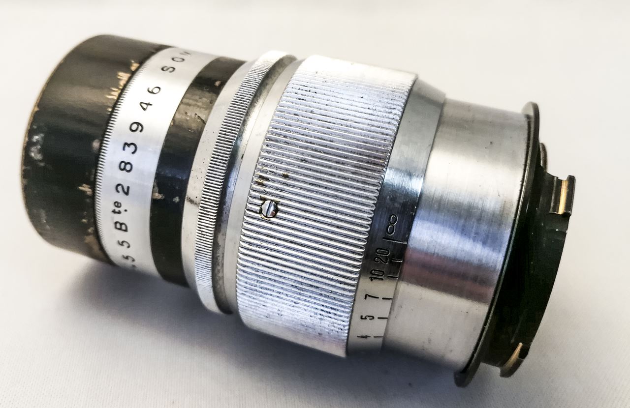 SEM Semflex camera with SOM Berthiot Flor 75mm f/3.5 lens