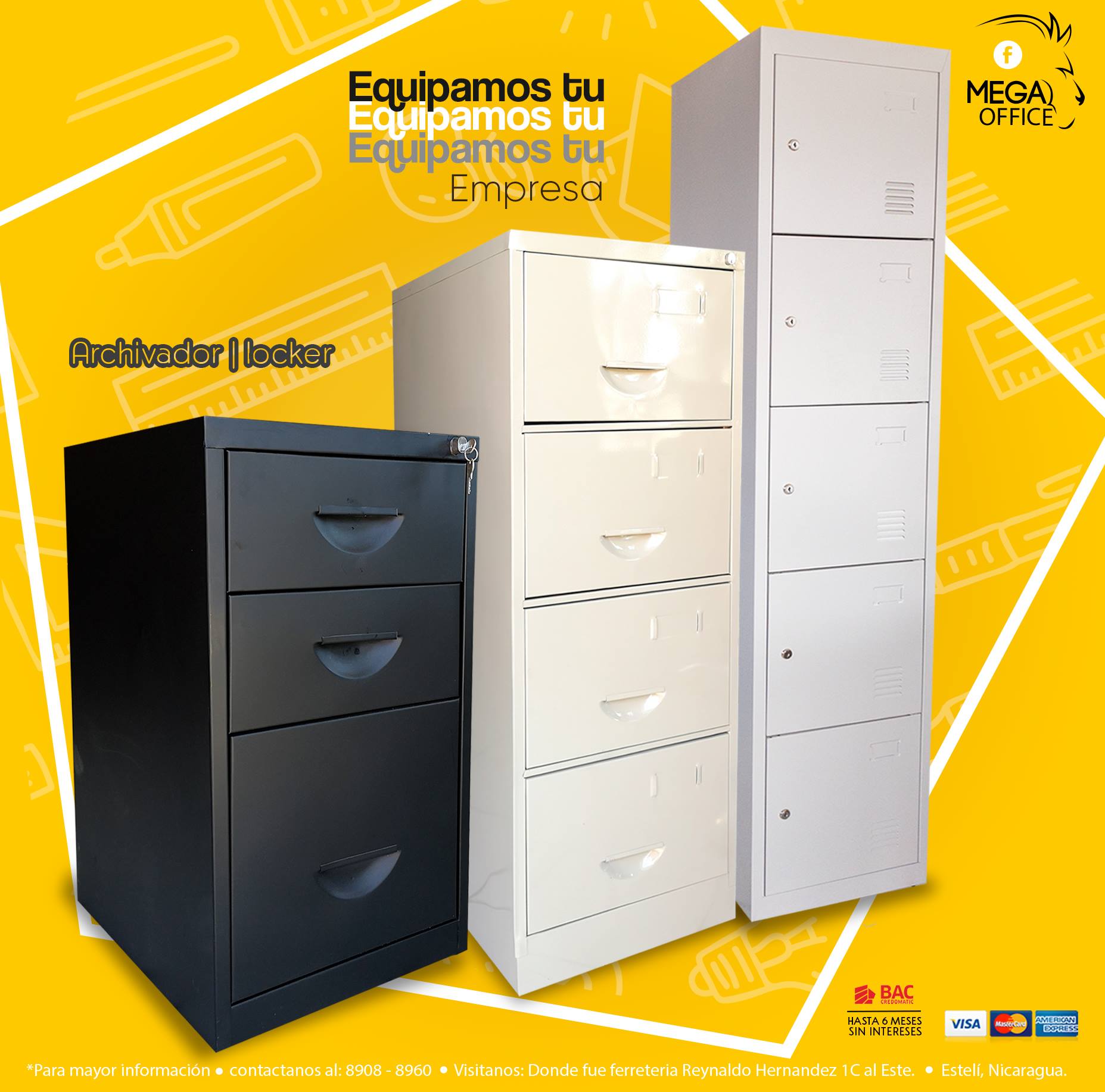 Mega Office - 🗄️TODO EN ARCHIVADORES Y LOCKER🗄️...