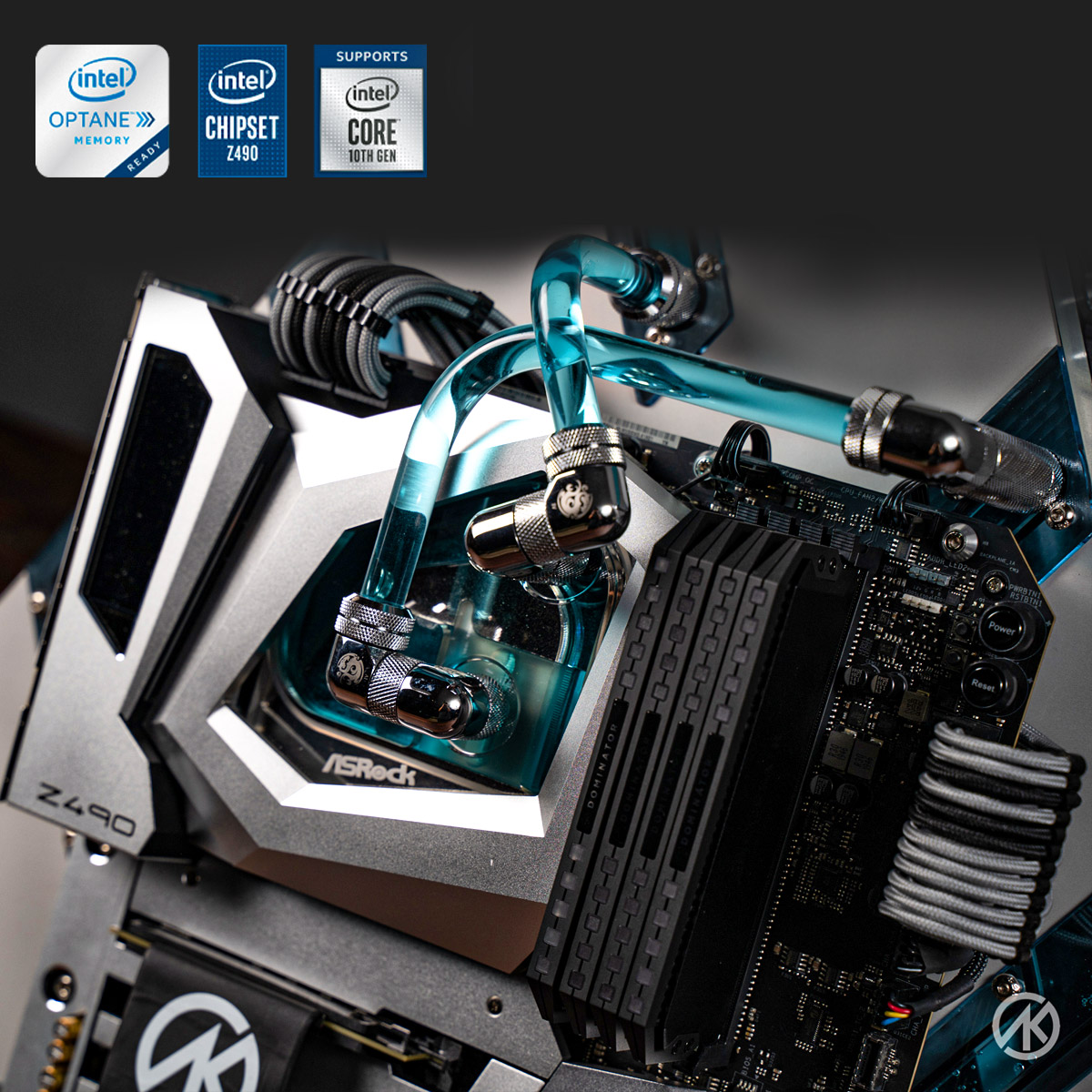 Z490 #AQUA: Exquisite and extraordinary. (Built by AK Mod) Know 