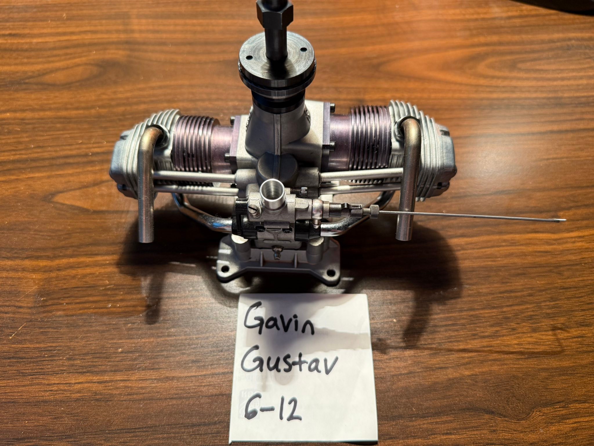 OS Gemini FT 120 Flat Twin 4 Stroke Engine Information
