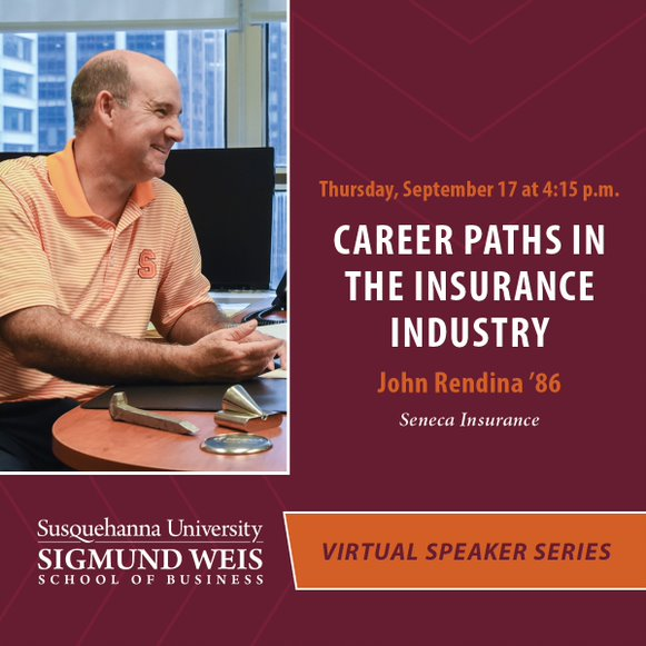 This afternoon, John Rendina '86, Chief Operating Officer at Seneca ...