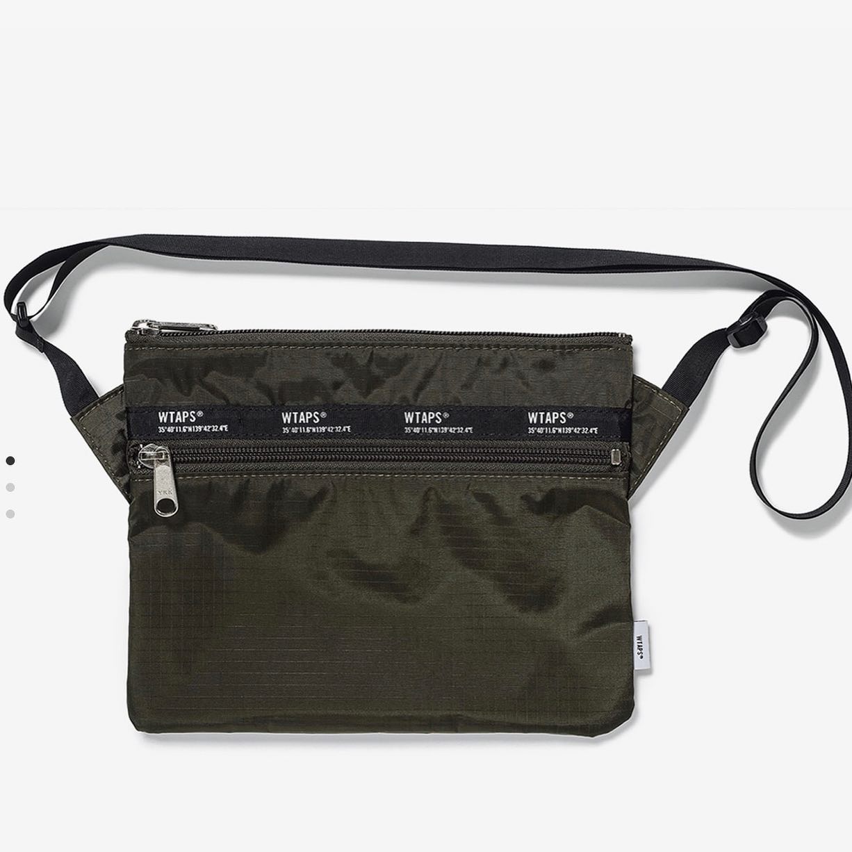 WTAPS SLING / BAG. NYLON Shoulder back Black Olive Just Arrived