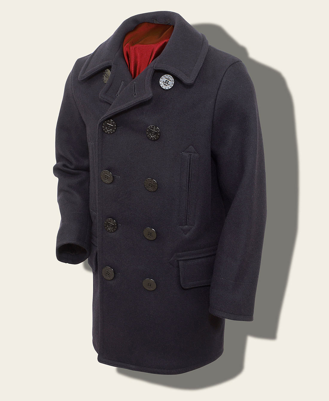 THE REAL MCCOY'S WWII U.S. Navy Pea Coat The military first