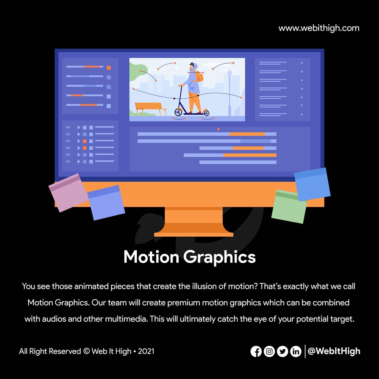 Web It High - Motion Graphics - You see those animated pieces that ...