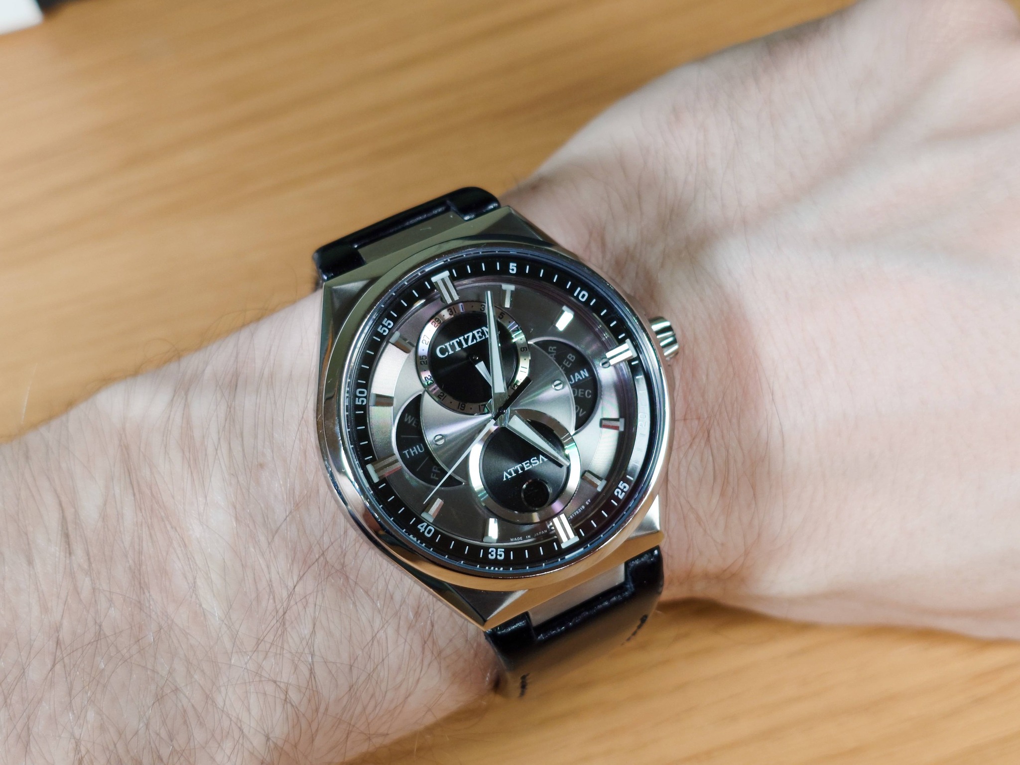 Citizen Attesa H410-T003788. The kind of watch that you set and