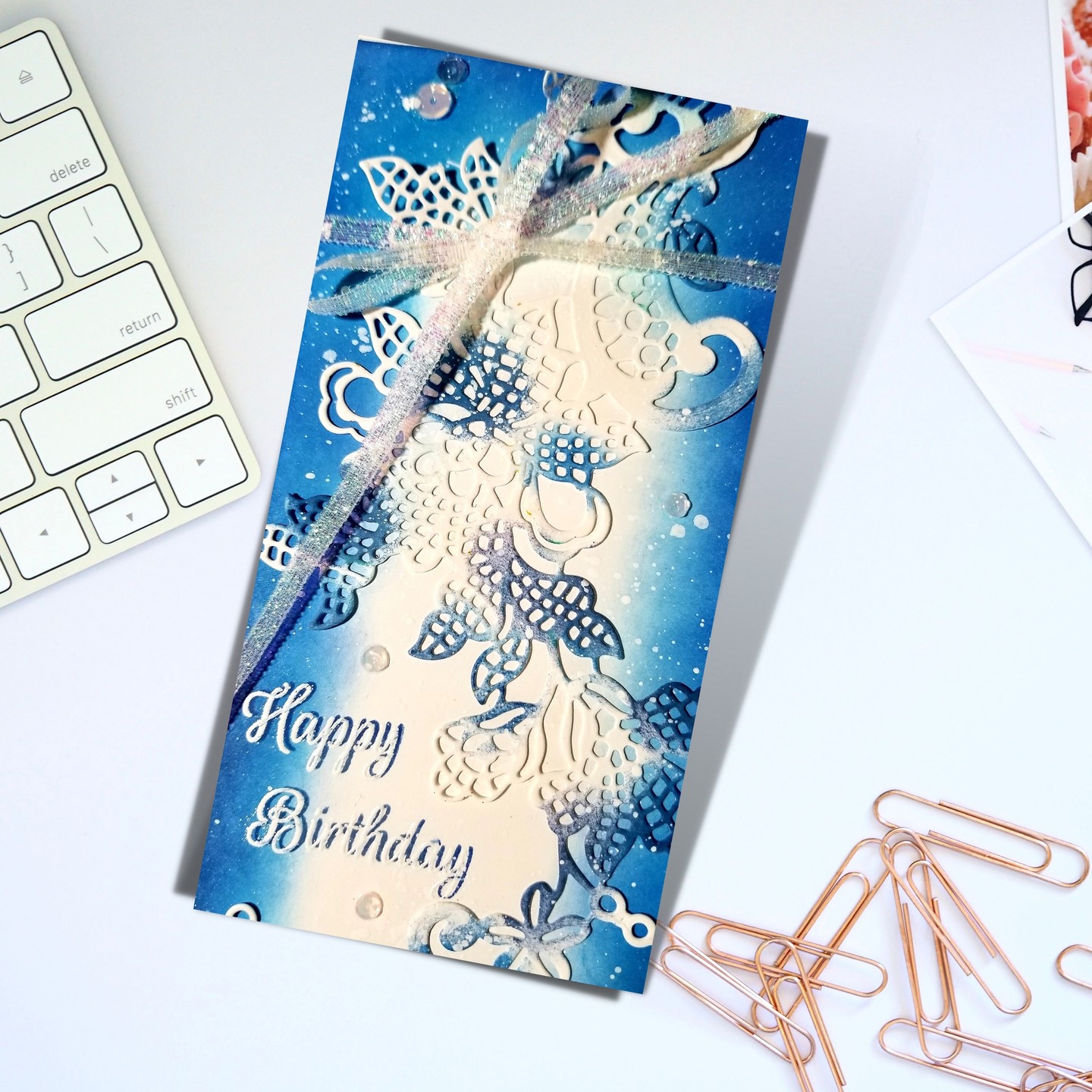 Beautiful birthday card in my... - Paper - N - Ink Creations | Facebook