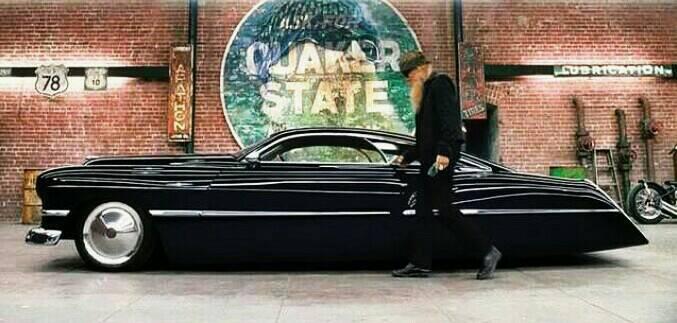 We built this car in the mid 90s. It was a 1949 Cadillac. I had