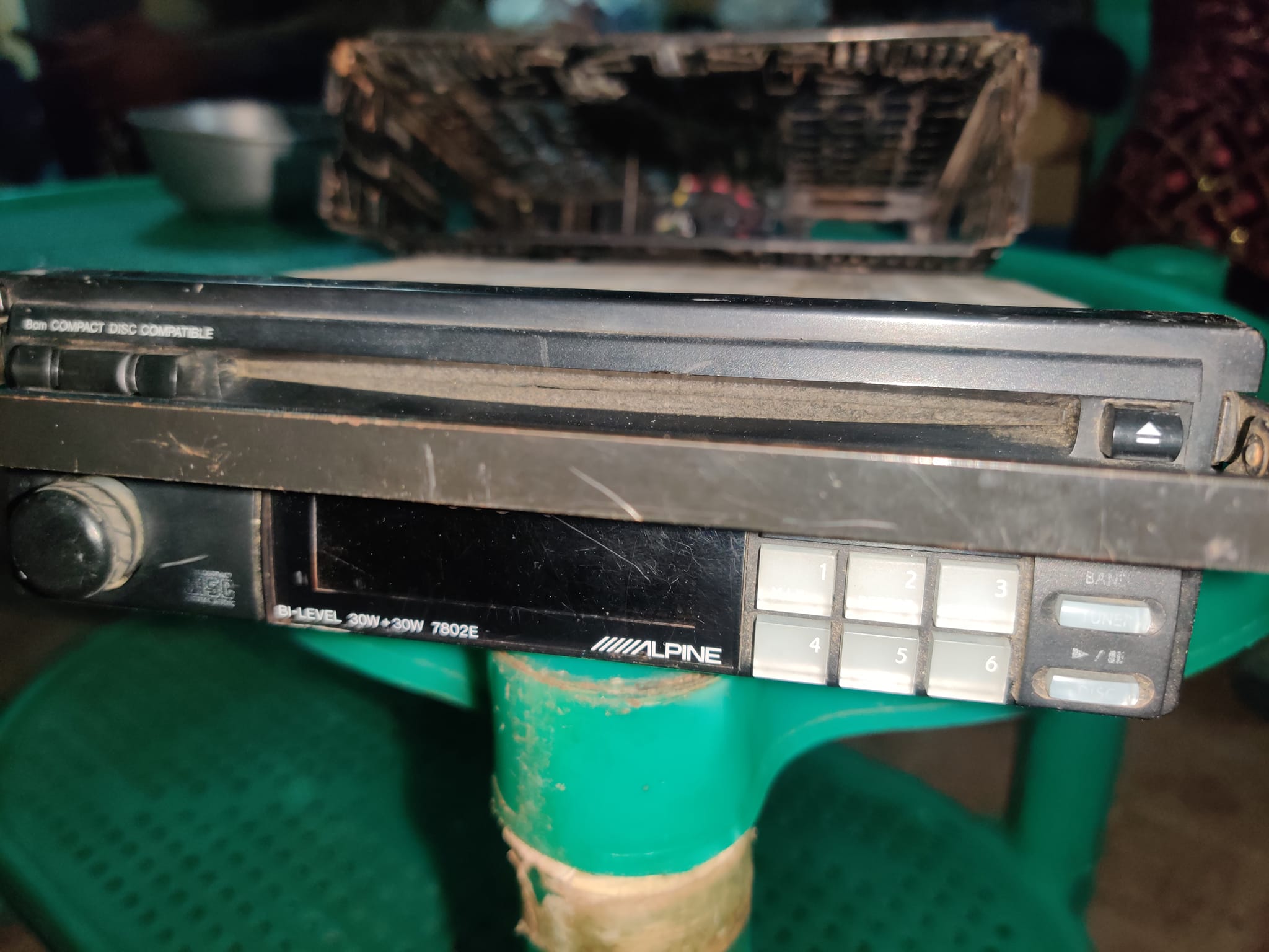 selling this Alpine 7WV car stereo if interested inbox