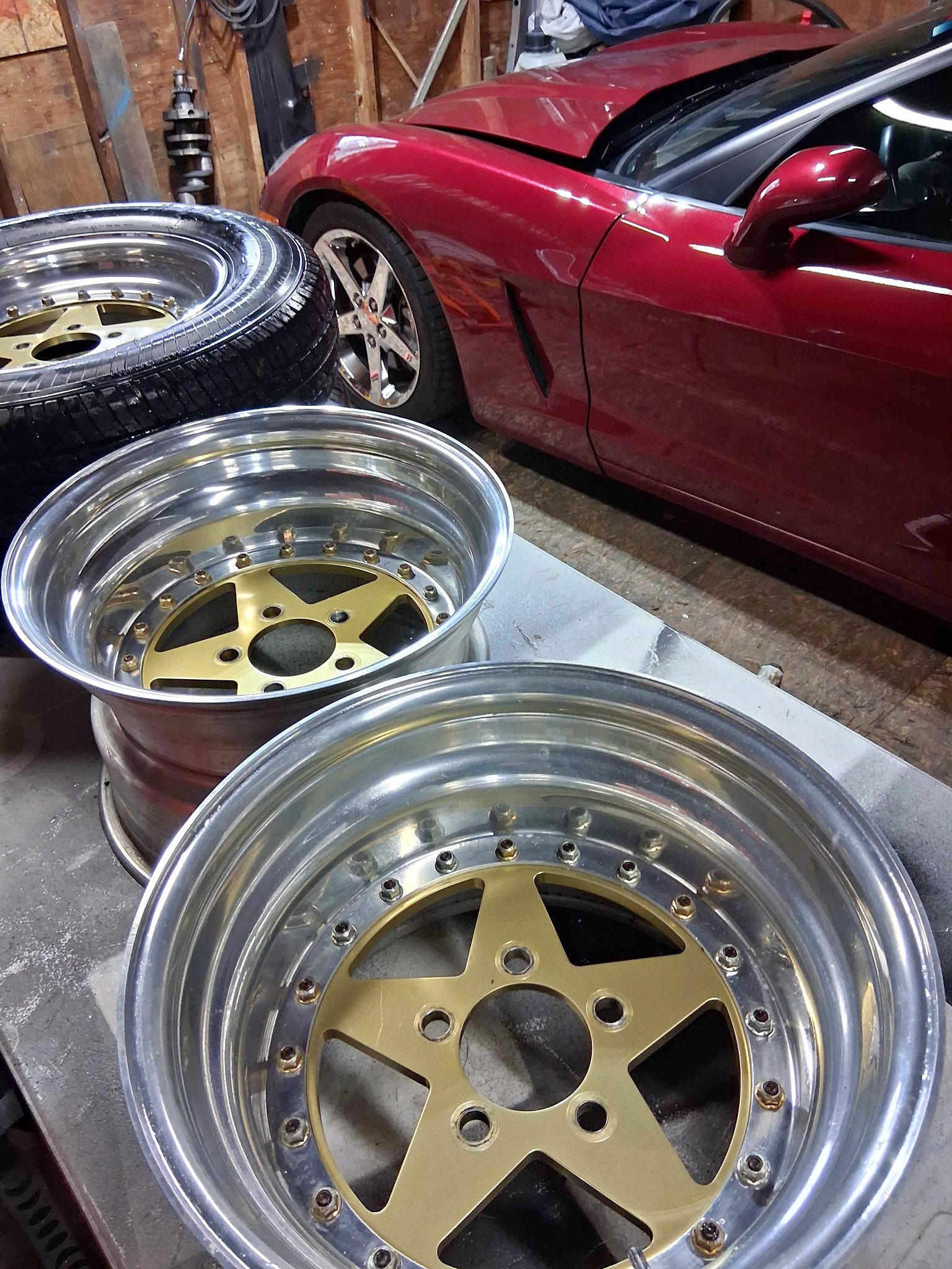 Bogart 3 piece racing wheels full set 5x4.5 - Car Wheels, Tires & Parts ...