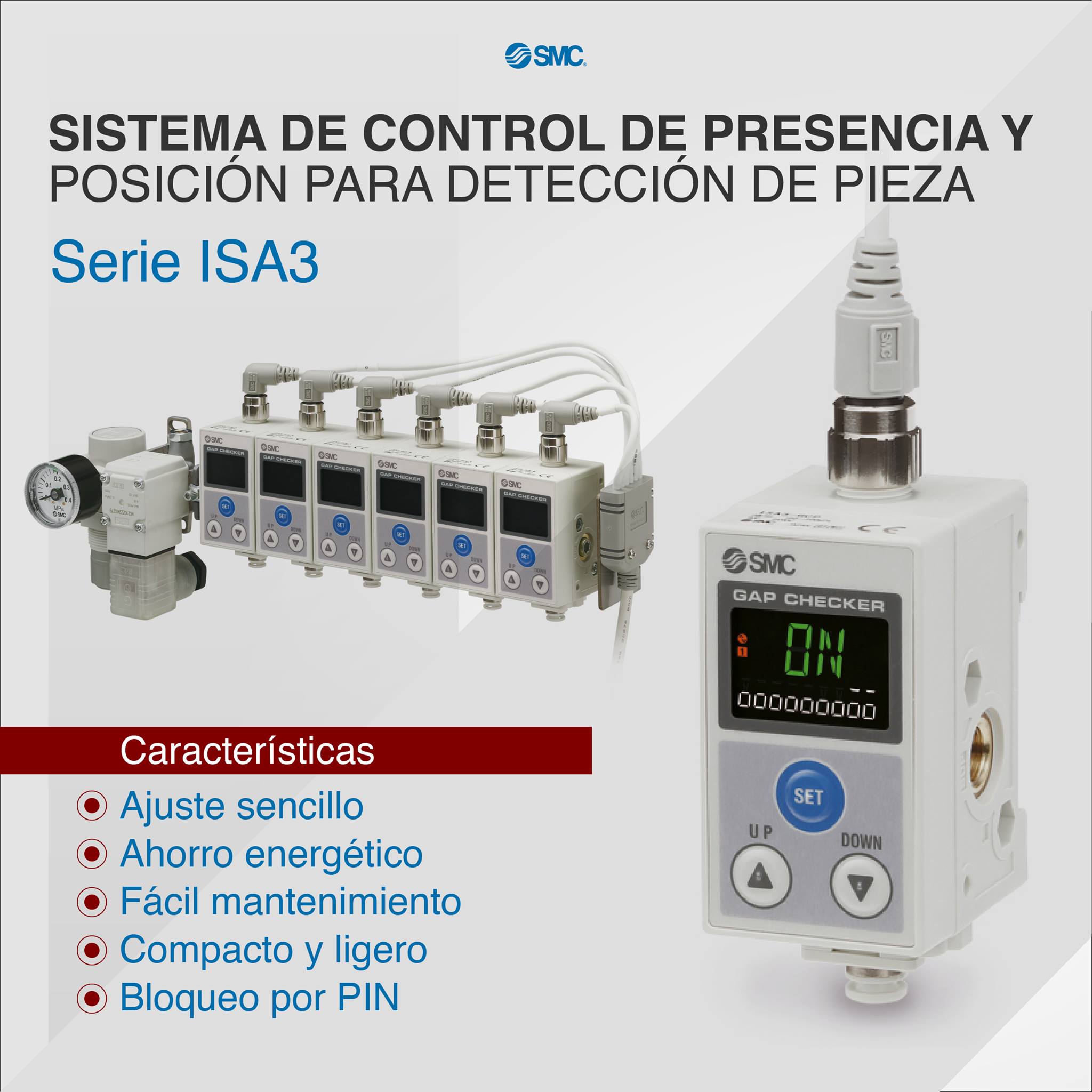 SMC México - El ISA3 es un sensor único que utiliza la...