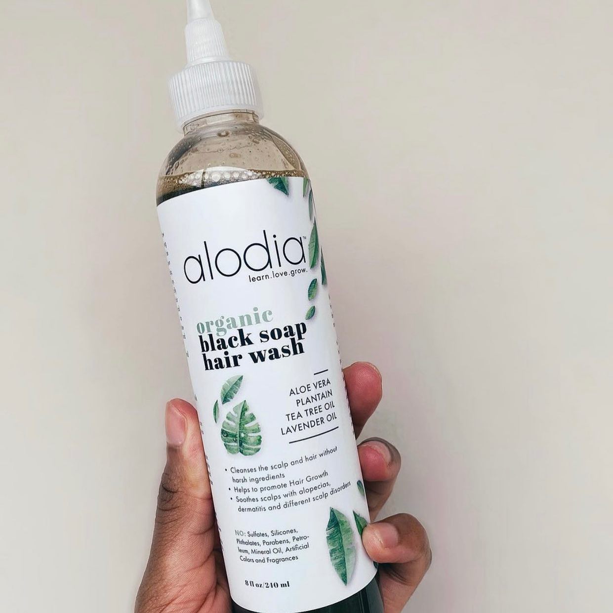 Our Organic Black Soap Hair Wash is... - Alodia Hair Care