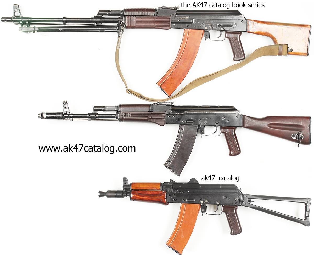 Three different products from the 3 Soviet AK factories in 1986
