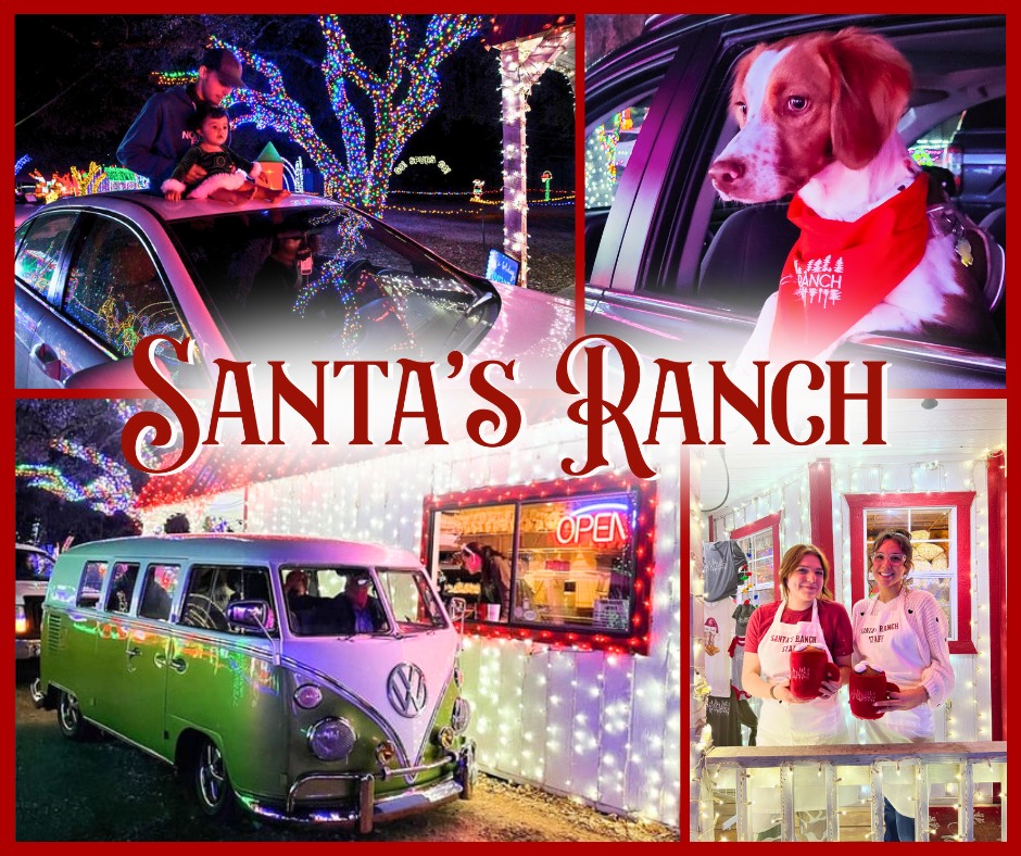 The... - Santa's Ranch-Drive thru Christmas Light Park | Facebook