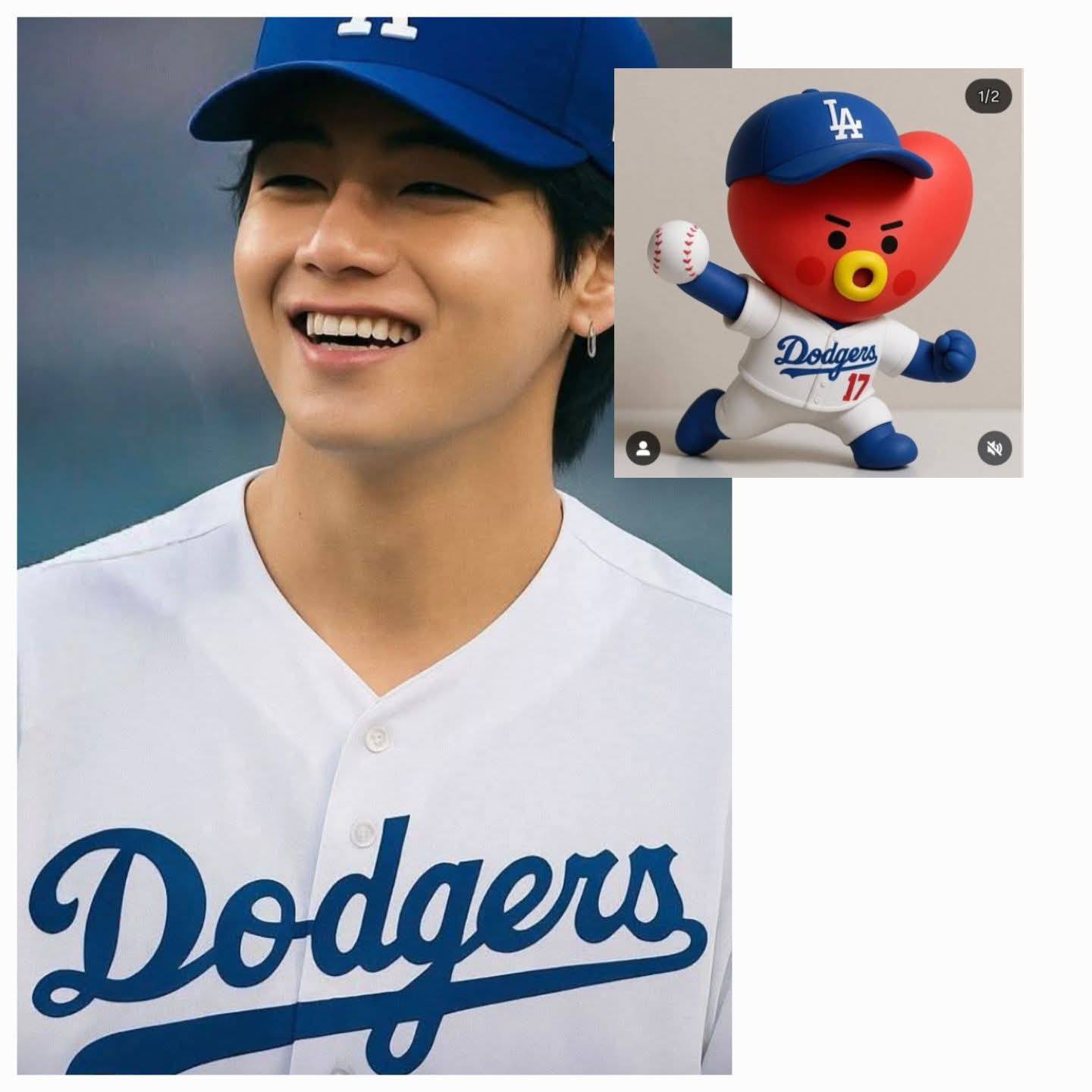 ⚾ BTS' V (Kim Taehyung) will be the Ceremonial First Pitcher for