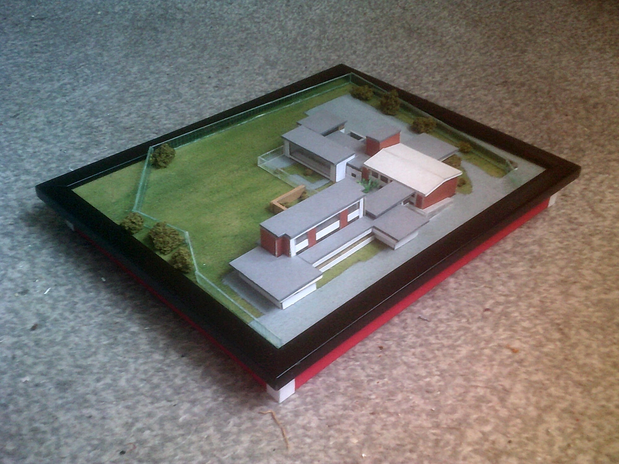 Replica football,and rugby stadium models past and present day added a ...