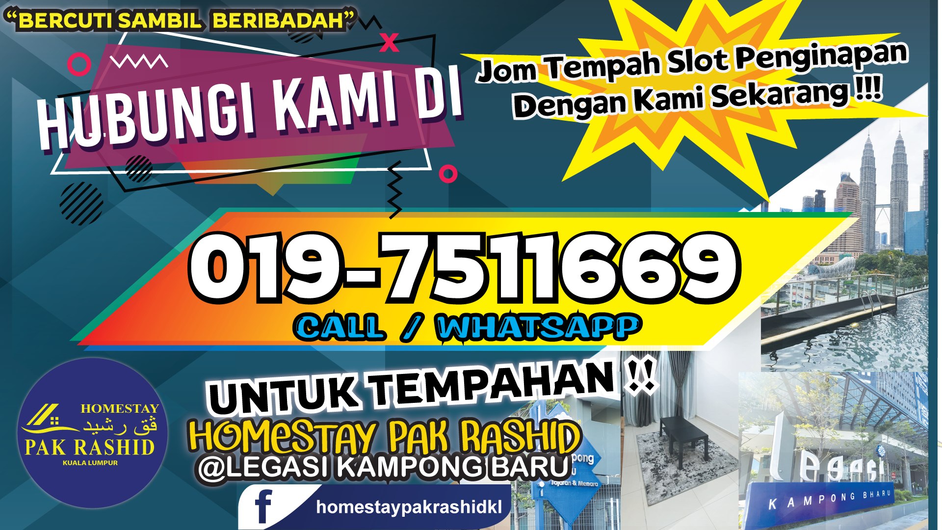 Salam Ramadan kami ucapkan kepada... - Homestay Pak Rashid KL