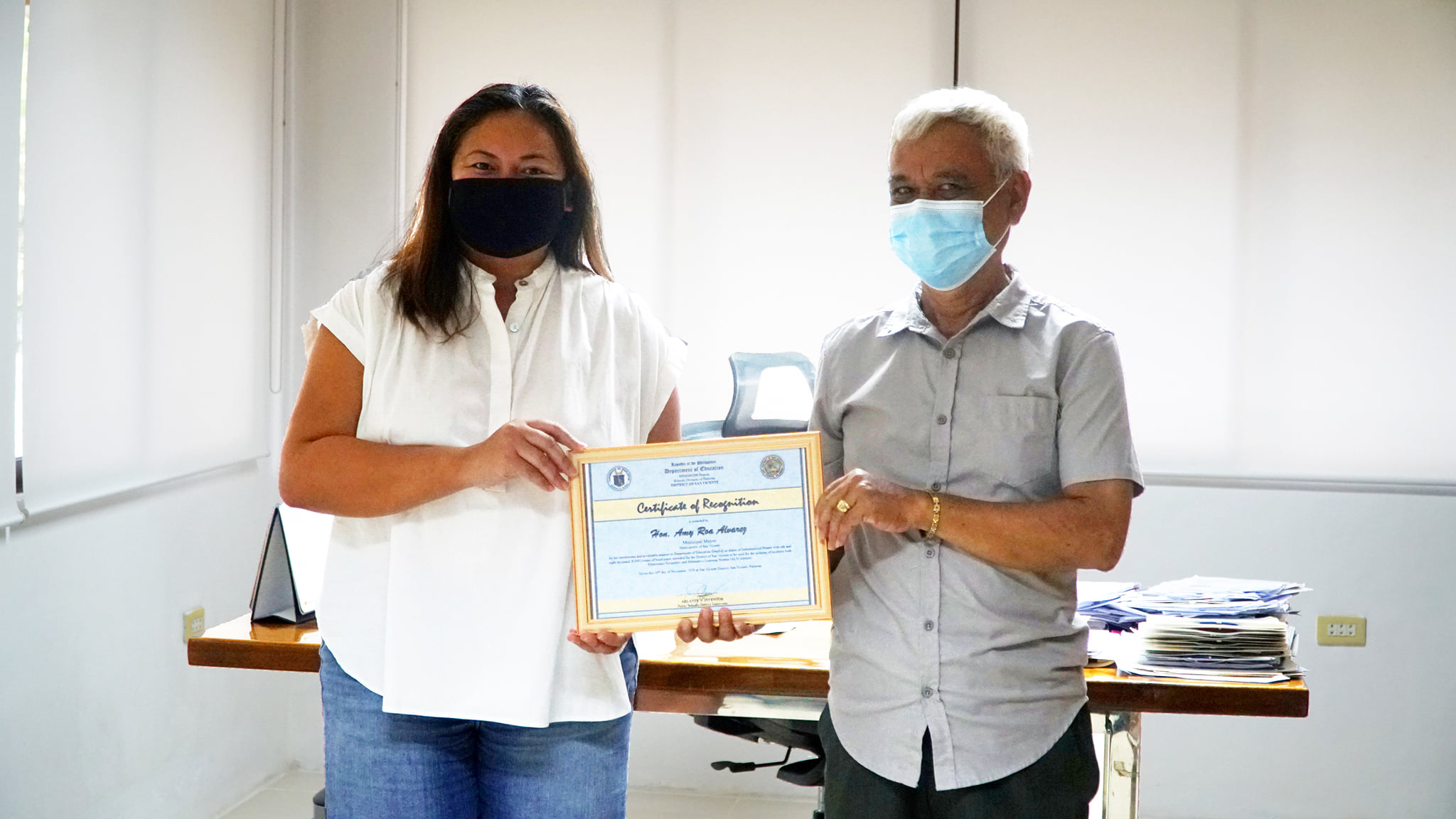 DepEd Public Schools District Supervisor Arlante N. Inventor formally ...