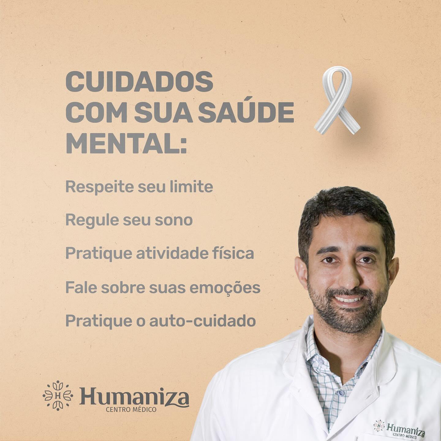 Juntos, pela saúde mental! 💙 ... - Humaniza Centro Médico