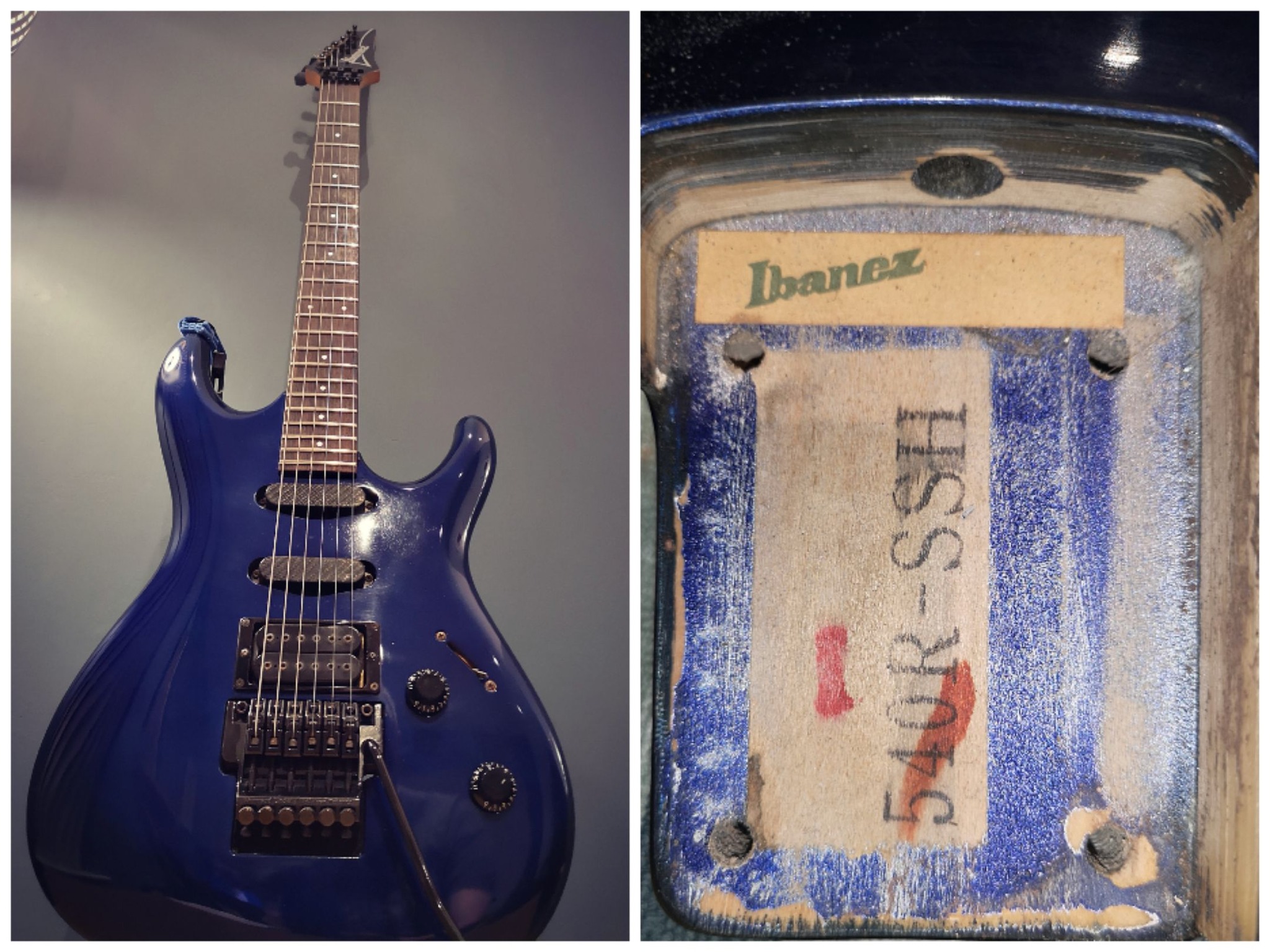Ibanez 540R-HH Jewel Blue IBZ USA F1
