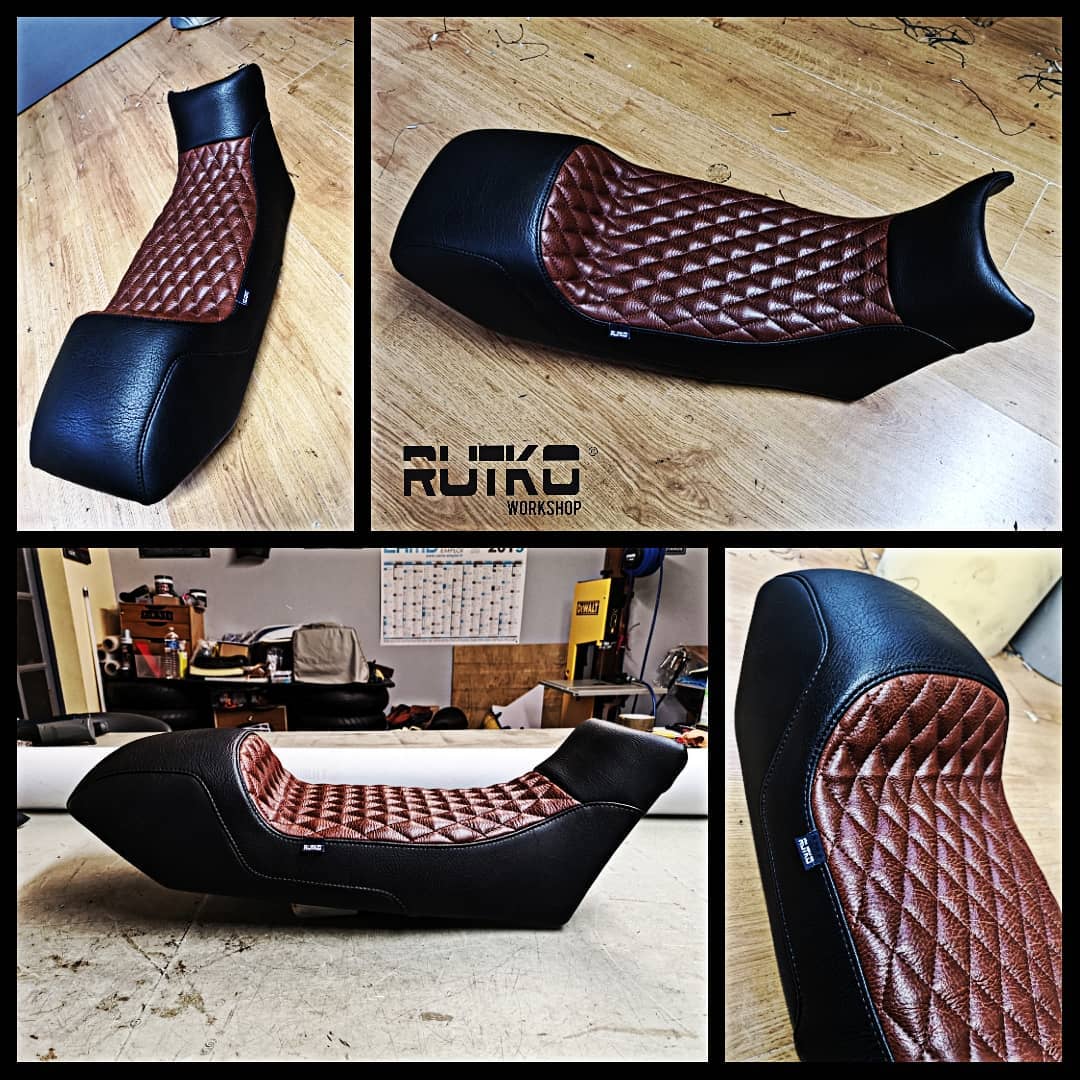 Sellerie - Transformation d une selle de yamaha xt en type cafe racer # ...