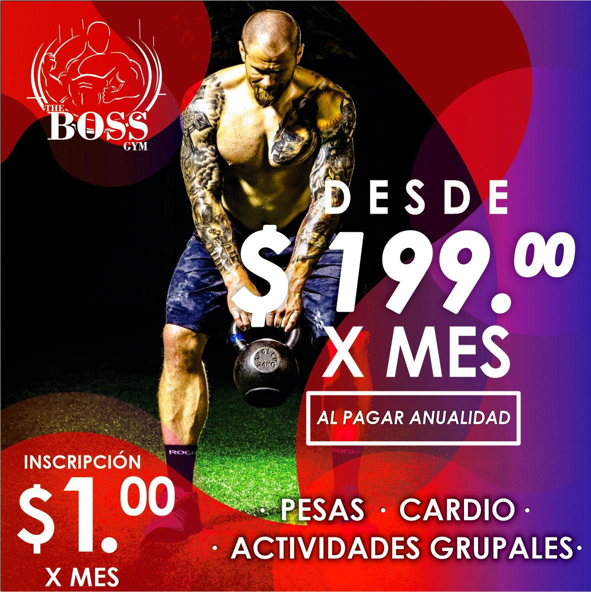 Boss Gym - ESTA ES TU OPORTUNIDAD !!! EXCELENTE PROMOCIÓN... | Facebook