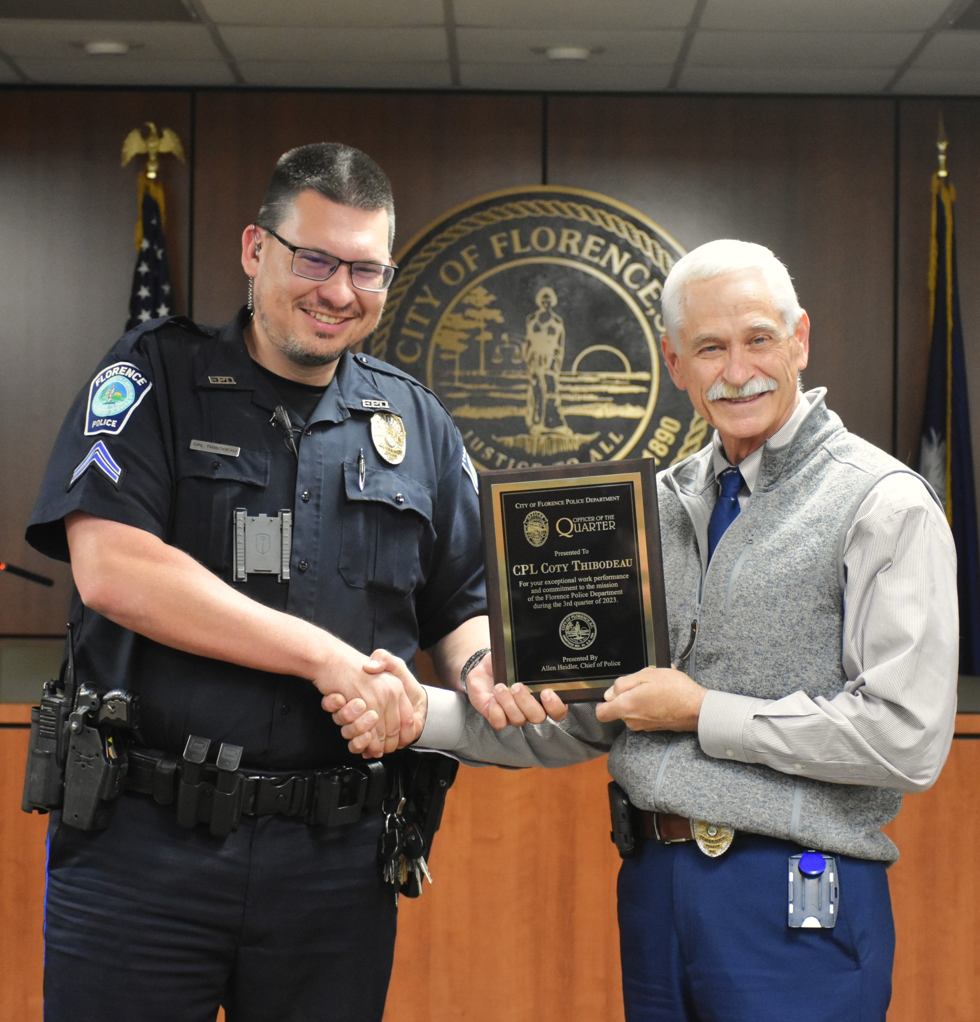 👮‍♂️🚔 We're thrilled... - City of Florence Police Department | Facebook