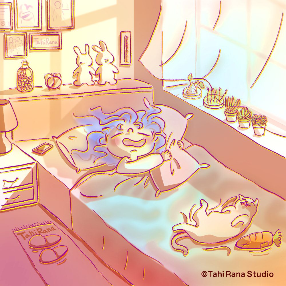 塔希拉娜Tahi Rana - Snore -Artist: Rana @tahi_rana_... | Facebook