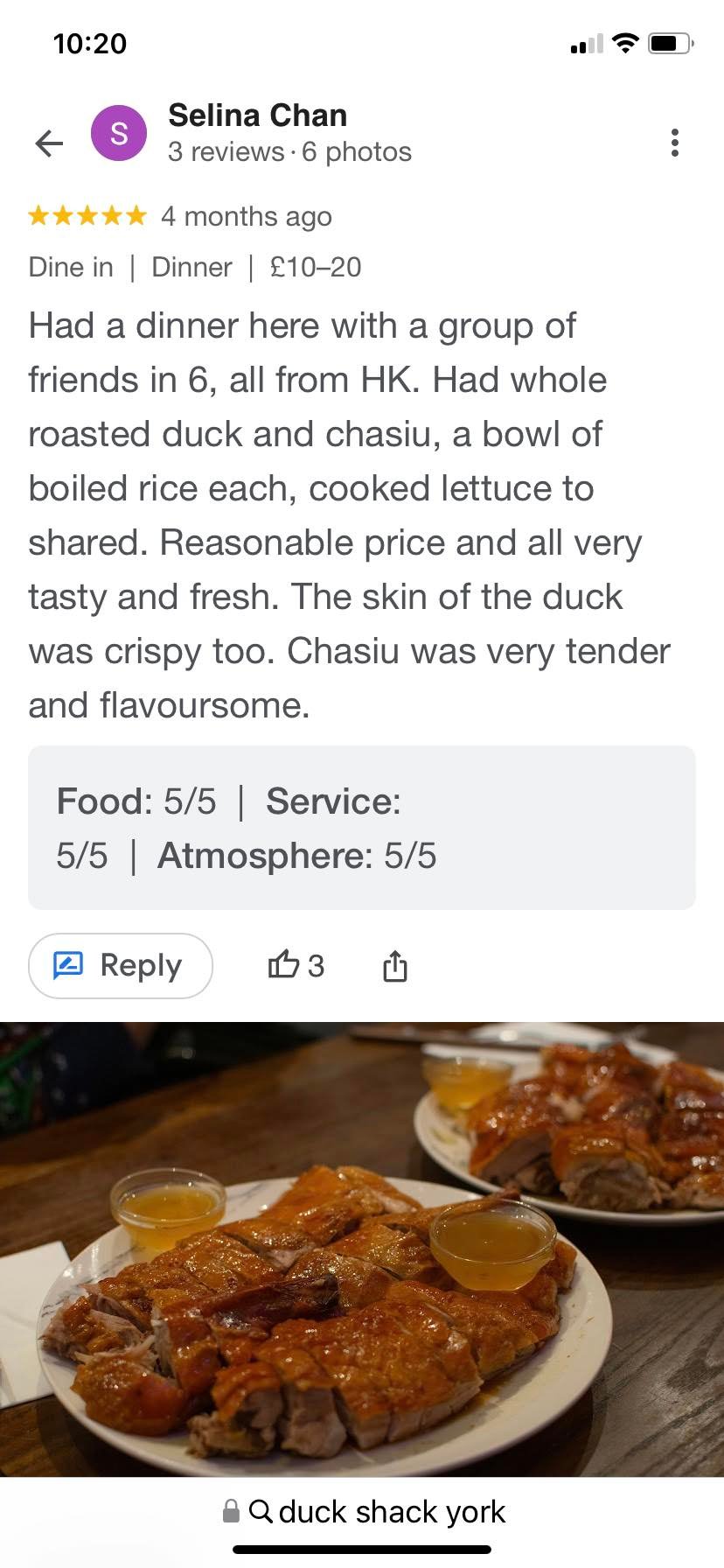 Duck Shack 江記燒鴨 | York