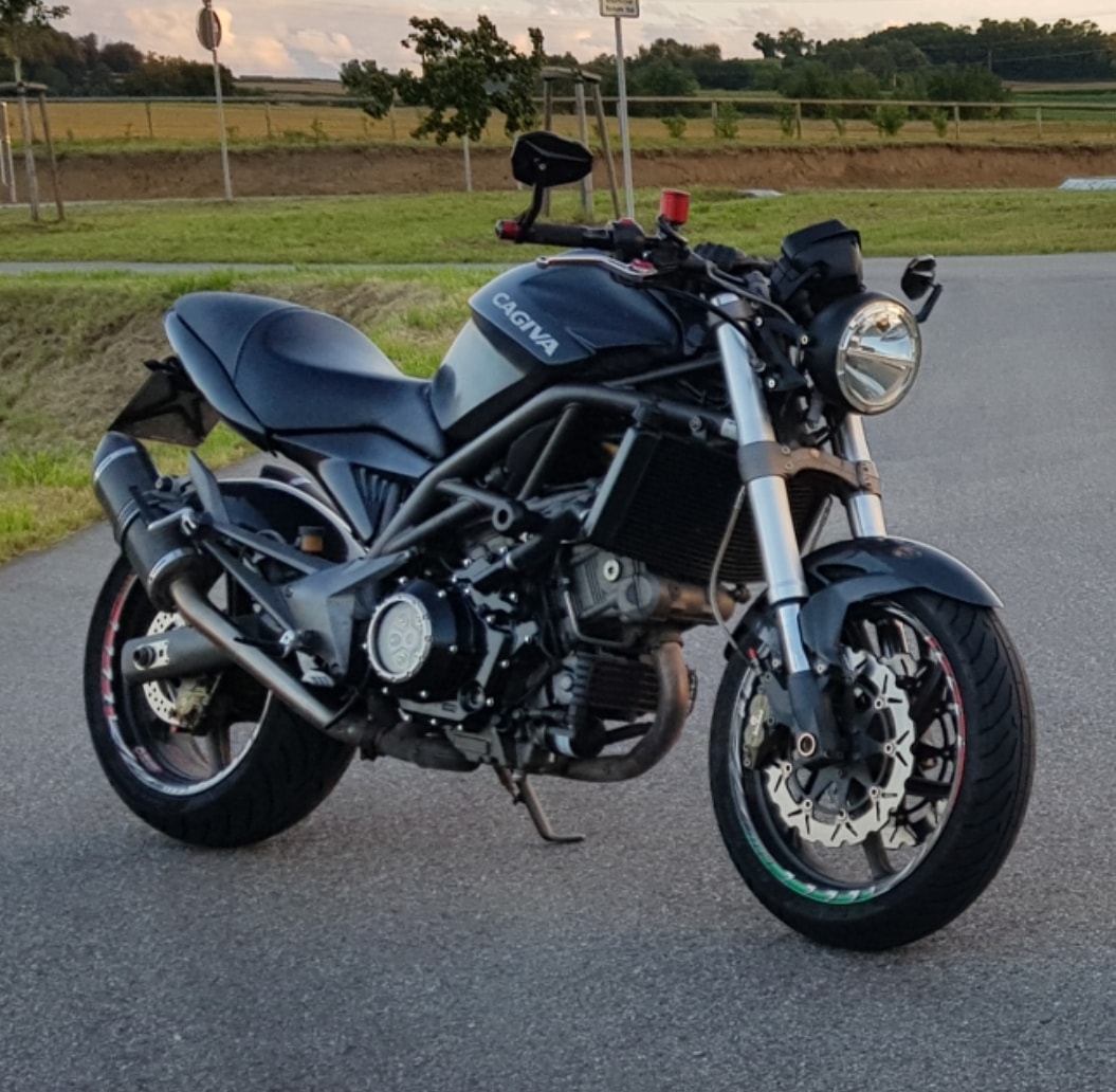 Support Moteur A4675 Pour MV Agusta Cagiva Raptor 1000 M2 (Année 2003) - Occasion
